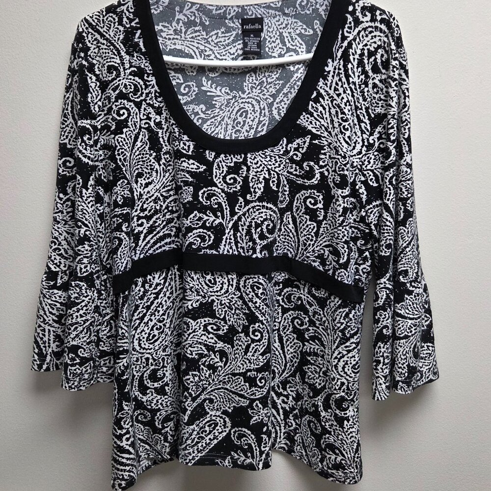 XL Women's Rafaella 3/4 sleep Top